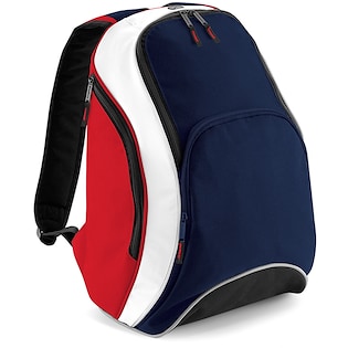 Bagbase Norton - french navy/ classic red/ white