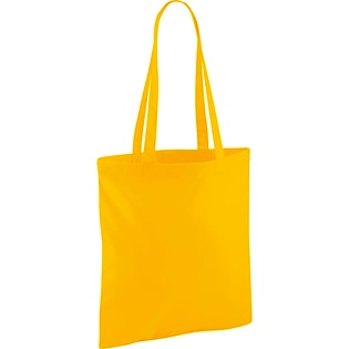 Borsa shopper in cotone Nova - yellow PMS 109