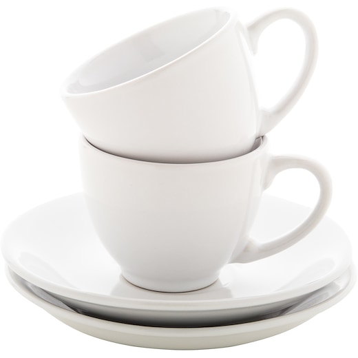 Tazza Colazione Arzberg Elettrica 49700: Design Michael Sieger, Porcellana Bianca, Lavabile
